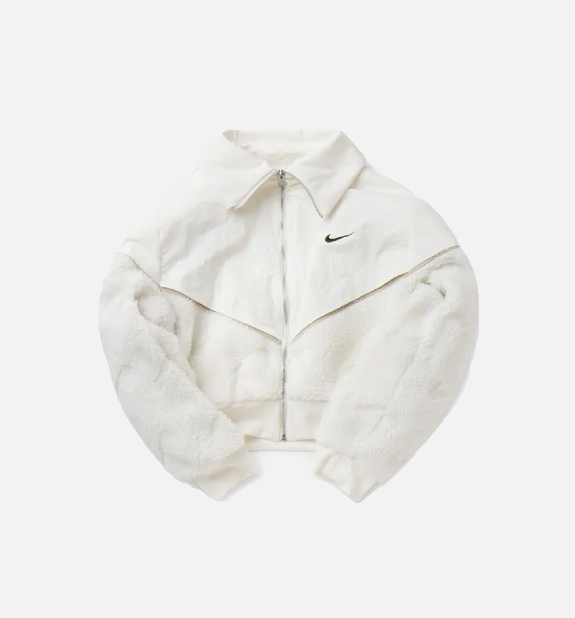 Sportswear Icon Clash Fleece Jacket Womens Jacket - Sail/Rattan/Black、mySite、dreamappss