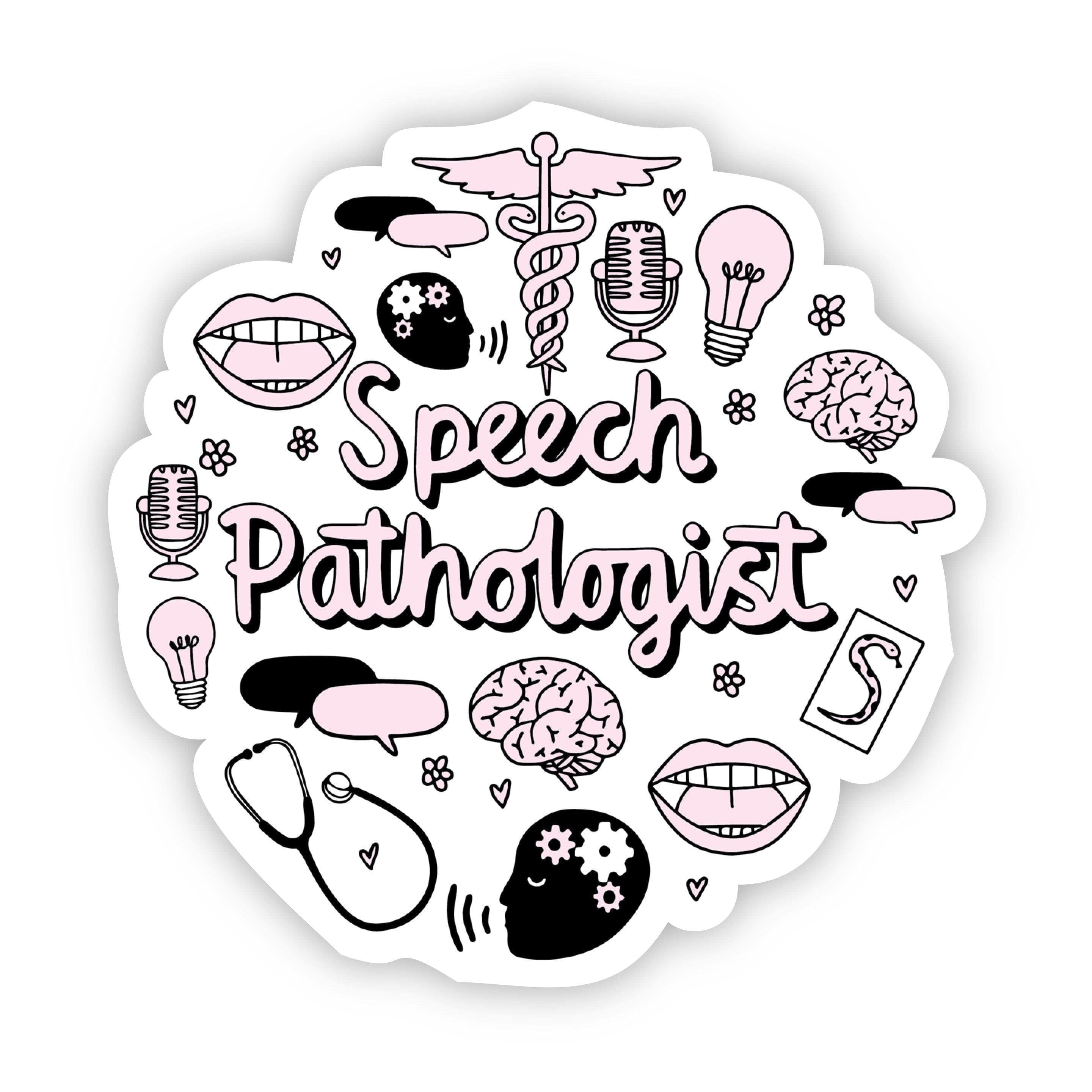  Speech Pathologist Sticker、mySite、elrpsem3k