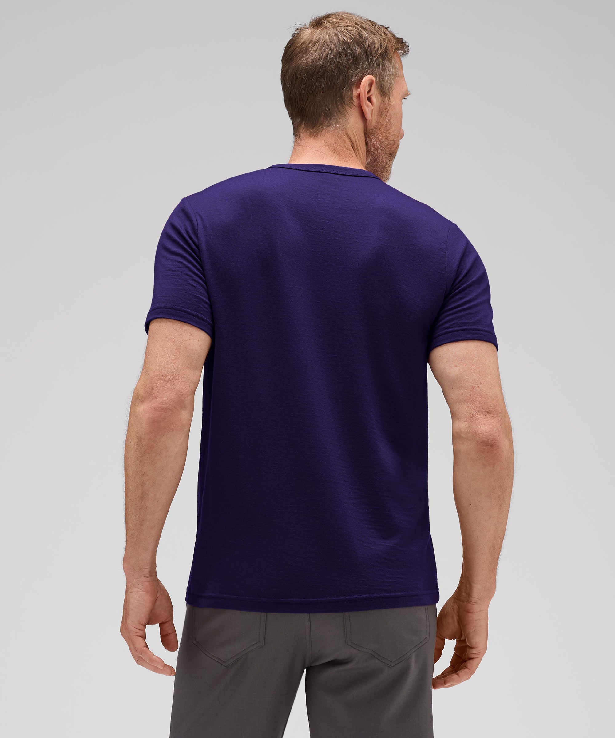 Men's Merino Crew Neck T-Shirt、mySite、noshort