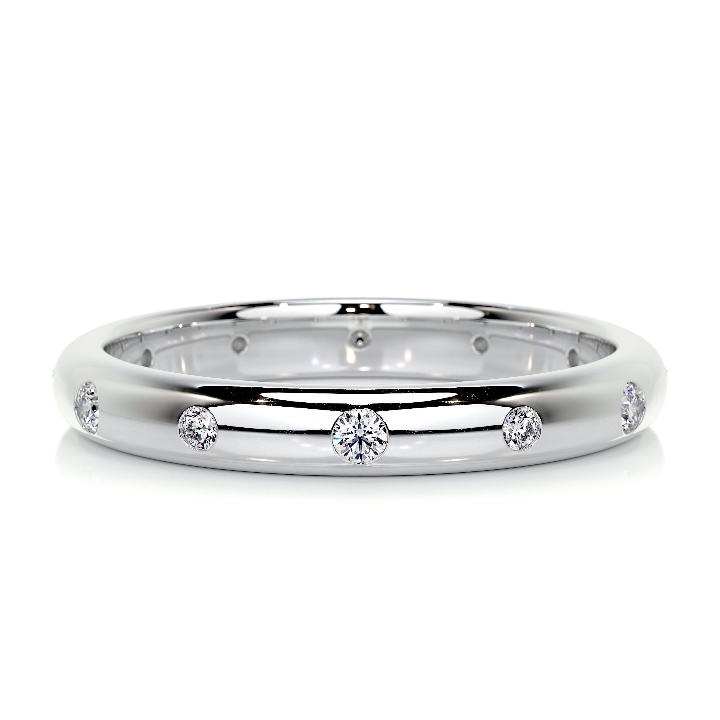 Zara Diamond Wedding Ring (0.18 Carat) -14K White Gold、mySite、hinf8tx79