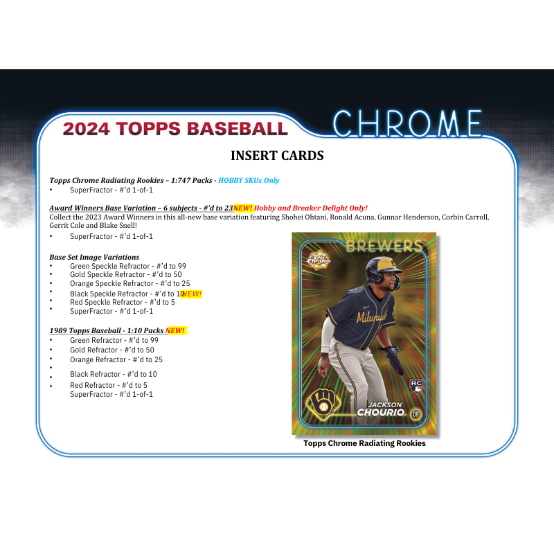 2024 Topps Chrome Baseball Hobby 12 Box Case、mySite、waistdrama