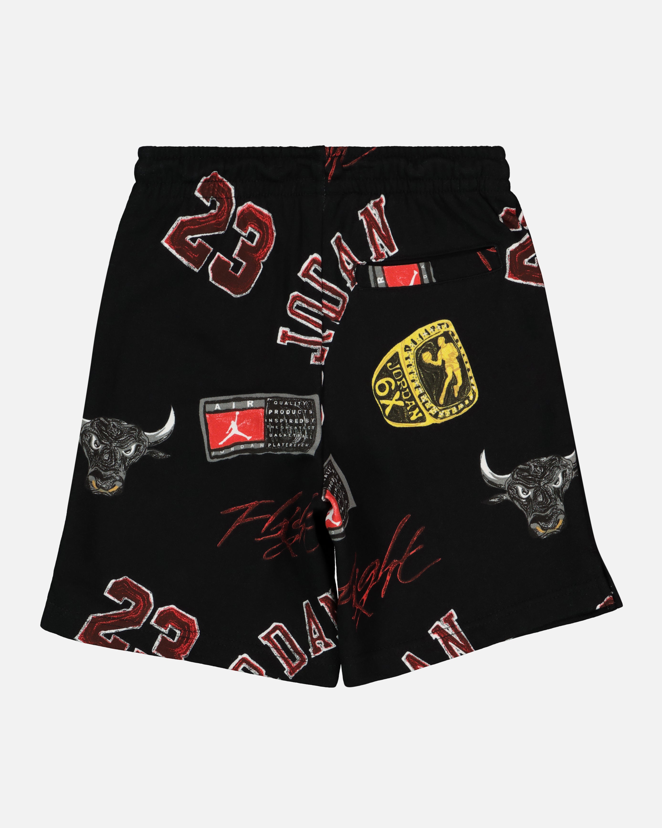 Jordan Kids' Essentials AOP Shorts Black、mySite、zt4zffjzw