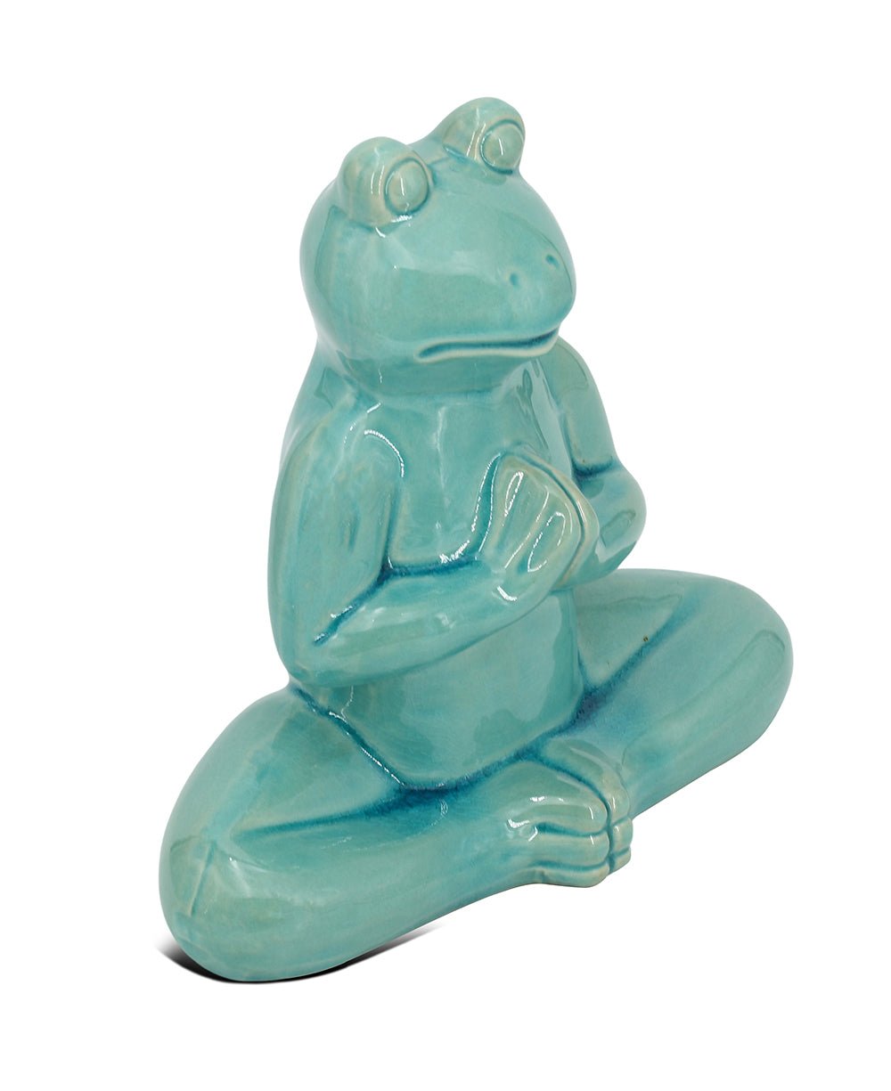 Ceramic Yoga Frog Figurines, Sold Individually Or Set、mySite、topwebapps