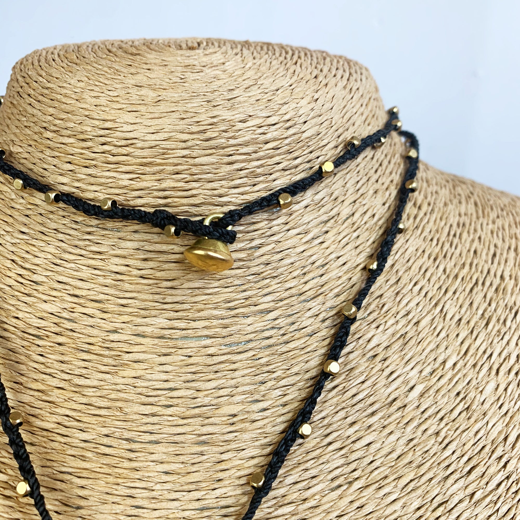 Brass Om Pendant Necklace、mySite、topwebapps