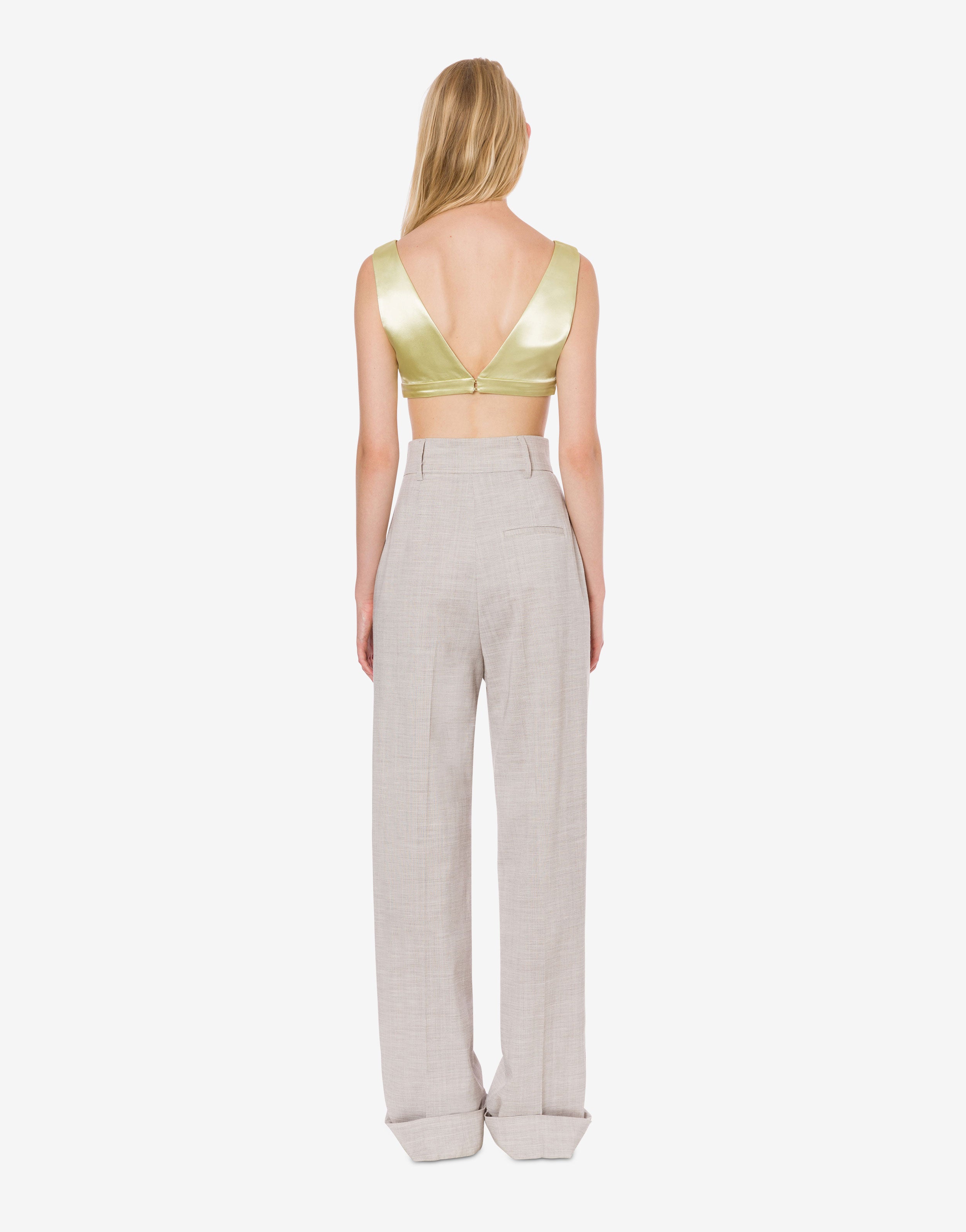 Micro top in raso、mySite、aoinhome