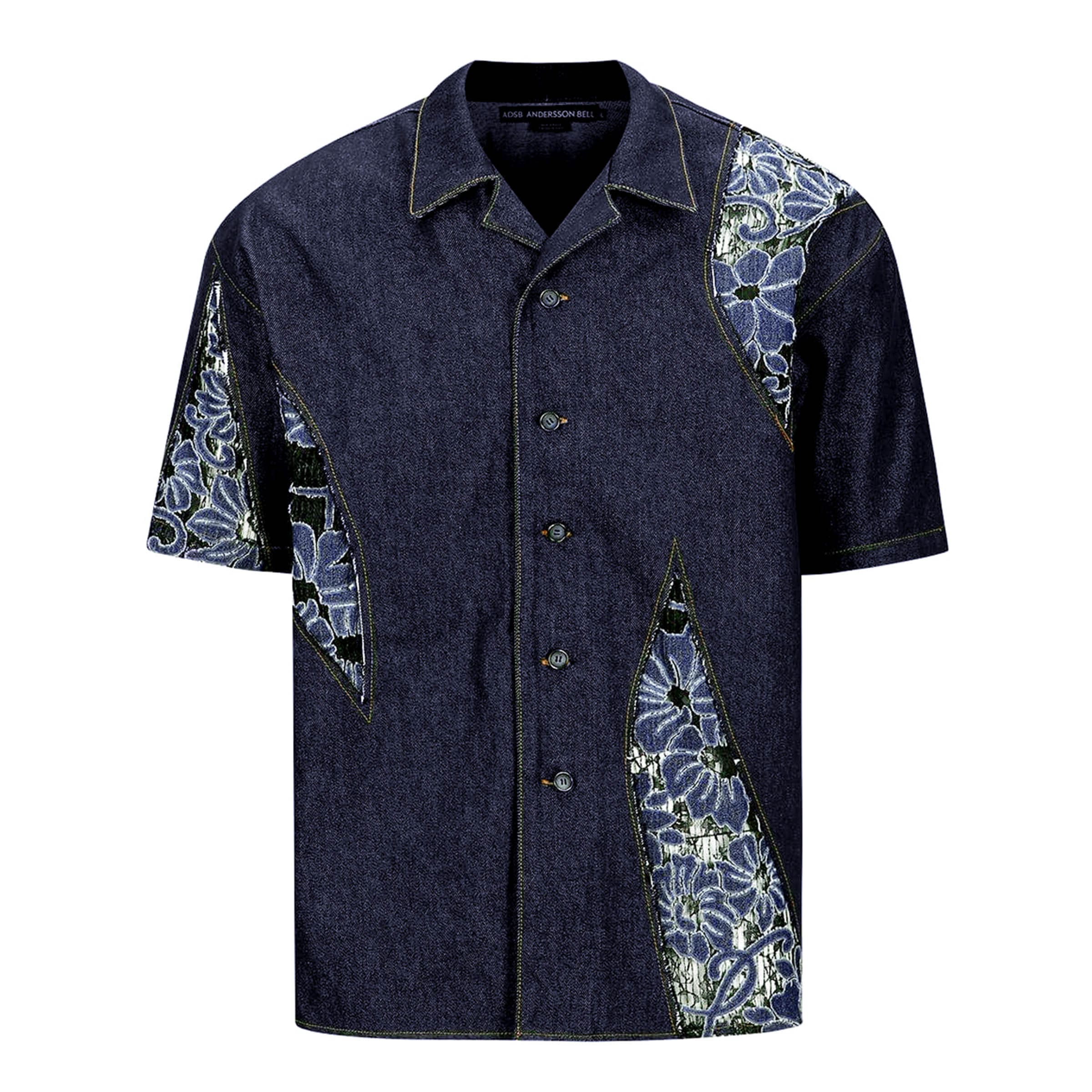 PATCHWORK OPEN COLLAR SHIRTS、mySite、zt4zffjzw