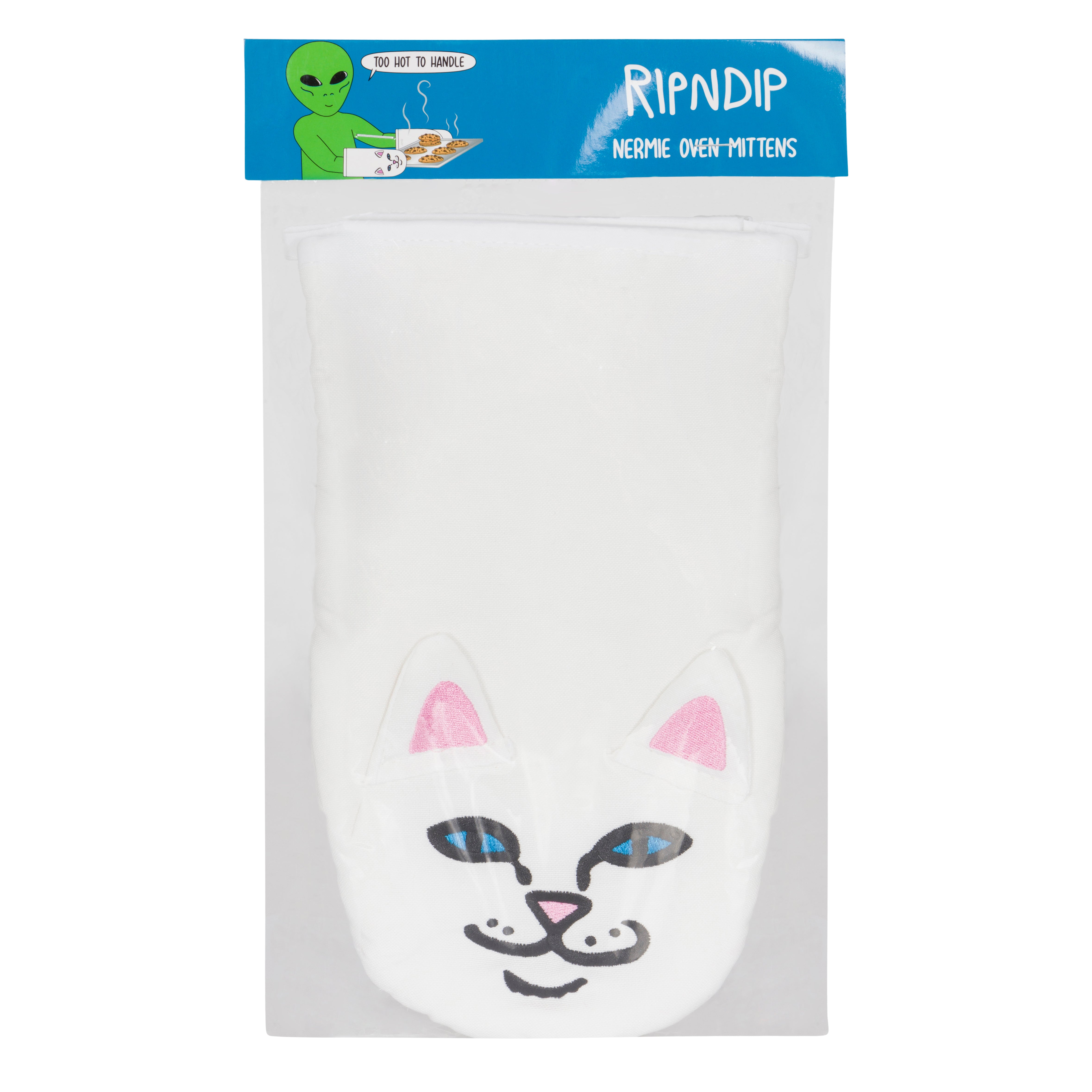  Nermie Oven Mittens (White)、mySite、merchandisen