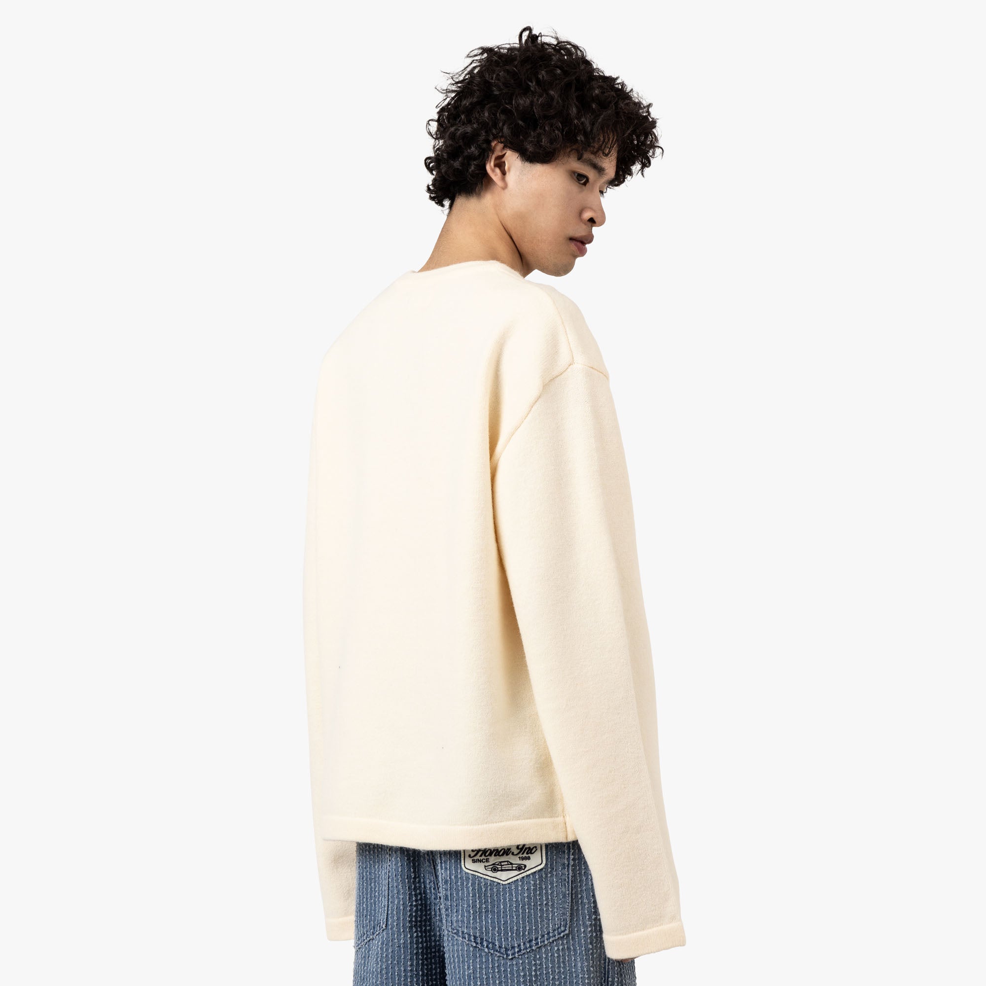  Honor The Gift Honor Knit Sweater Cream、mySite、merchandisen