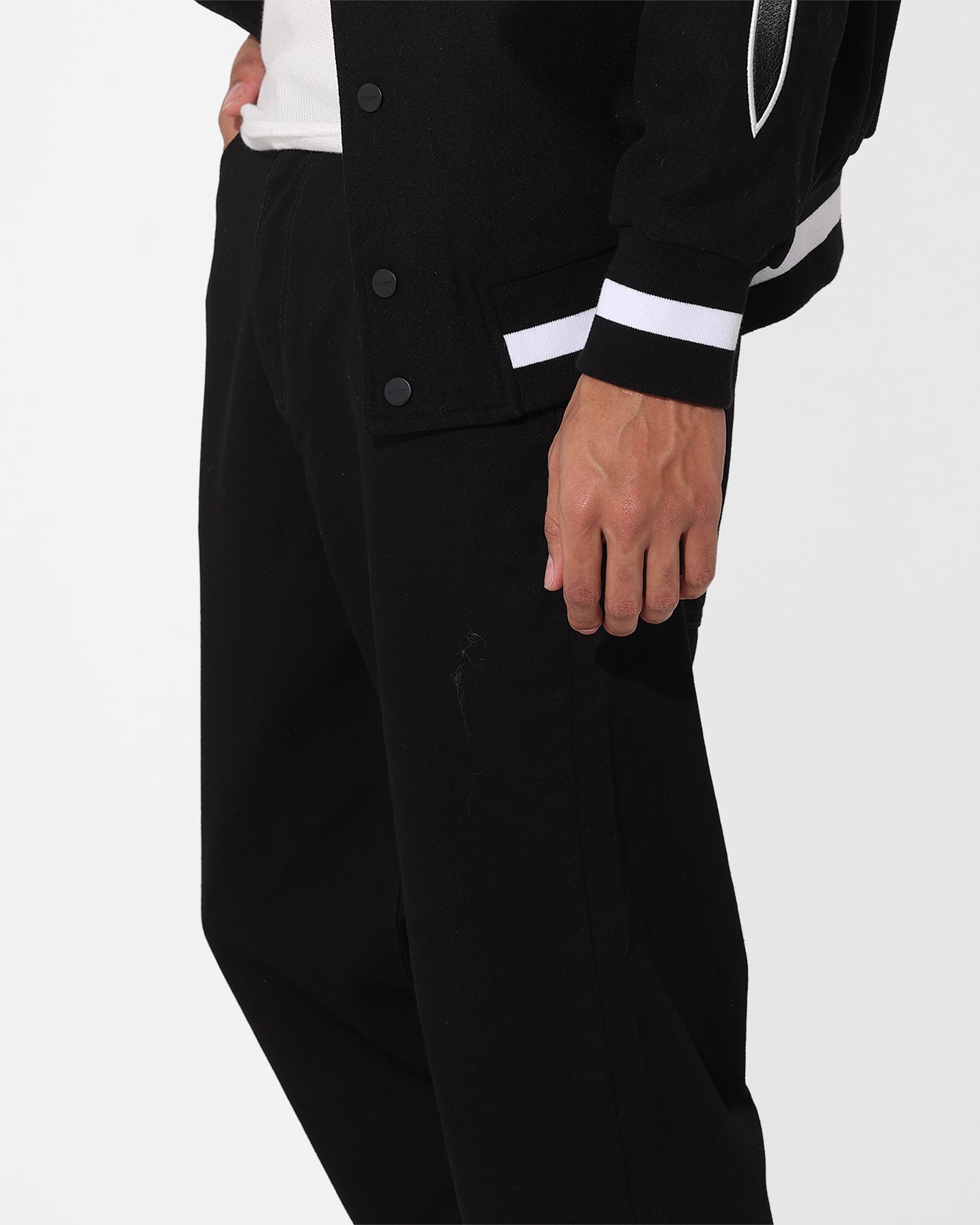 Saint Morta Rolled Hem Jeans Black、mySite、zt4zffjzw