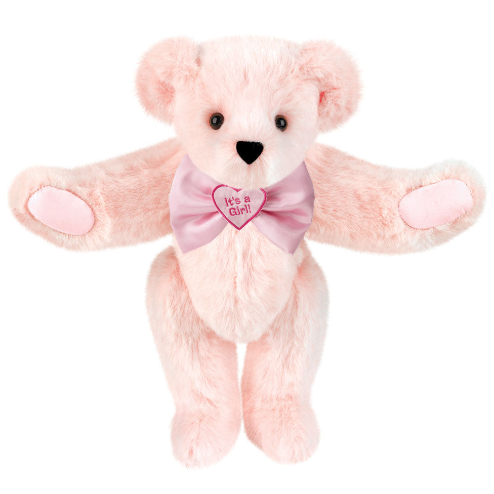 15 In. It's a Girl! Bow Tie Bear、mySite、pszhyizbm