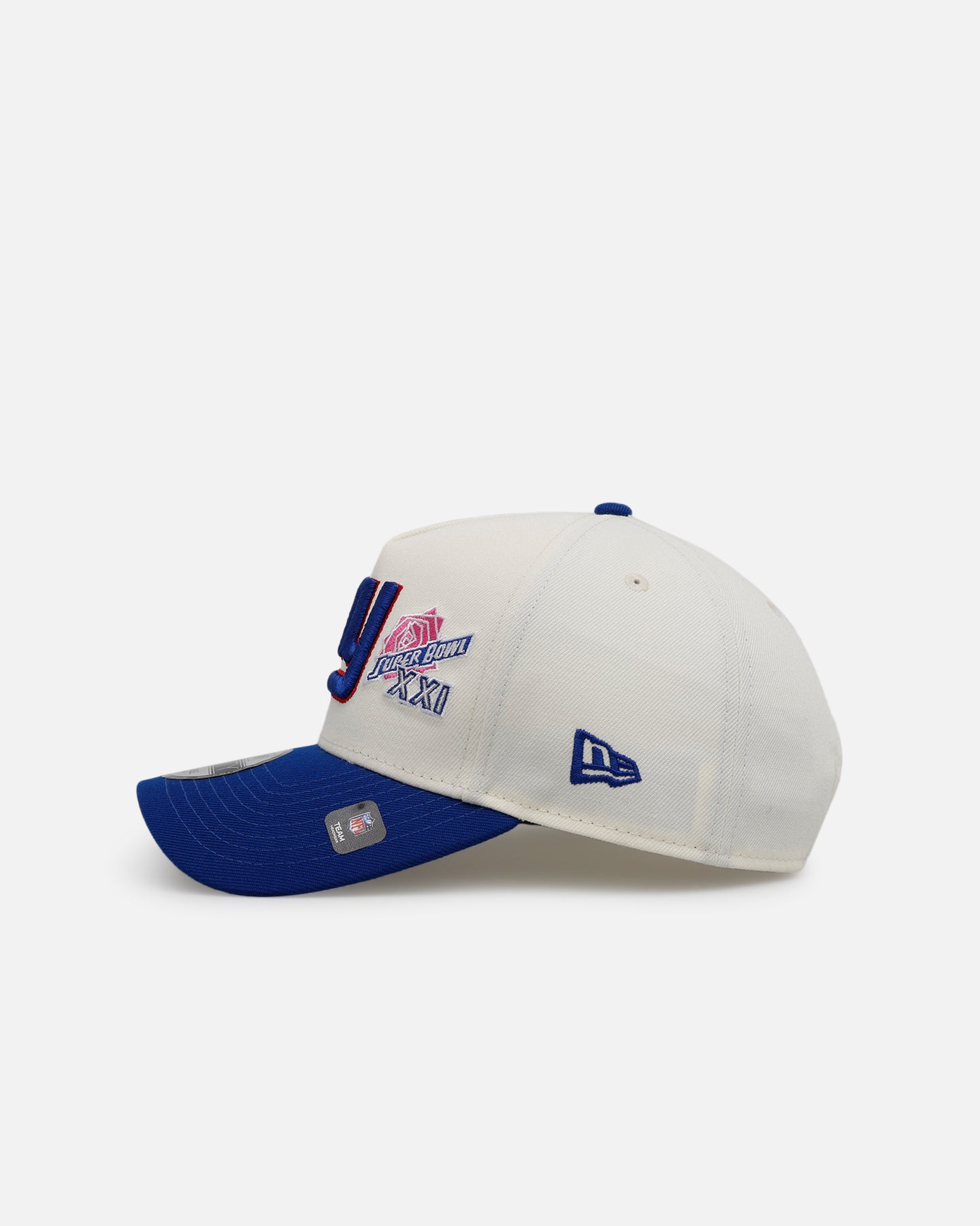 New Era New York Giants 'Super Bowl Logos' 9FORTY A-Frame Snapback Chrome、mySite、zt4zffjzw