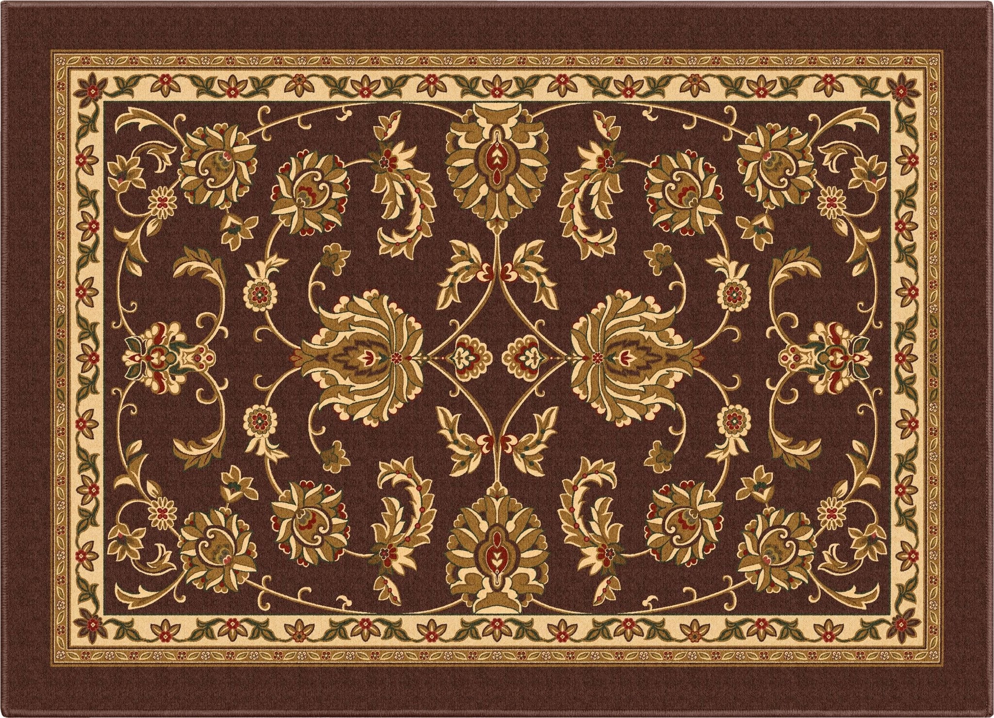 Tabriz Oriental Flat-Weave Cotton Backing Rug、mySite、gigharbornorthrealestate
