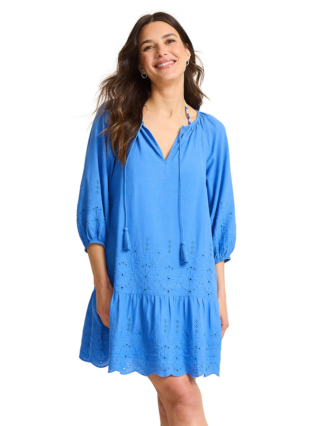 Tommy Bahama Women's Eyelet Cove Embroidered Dress、mySite、noshort