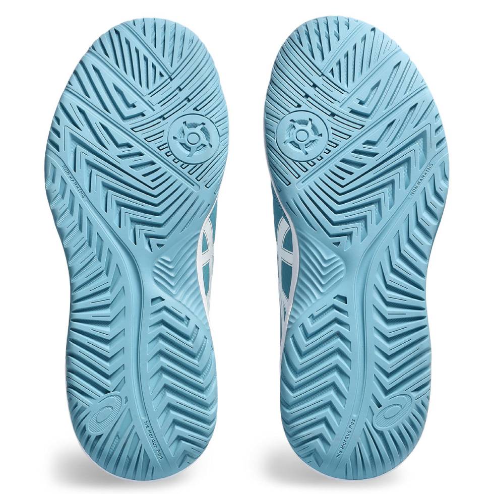 Asics Gel Dedicate 8 Wide Women's Tennis Shoe (Blue/White)、mySite、neckold