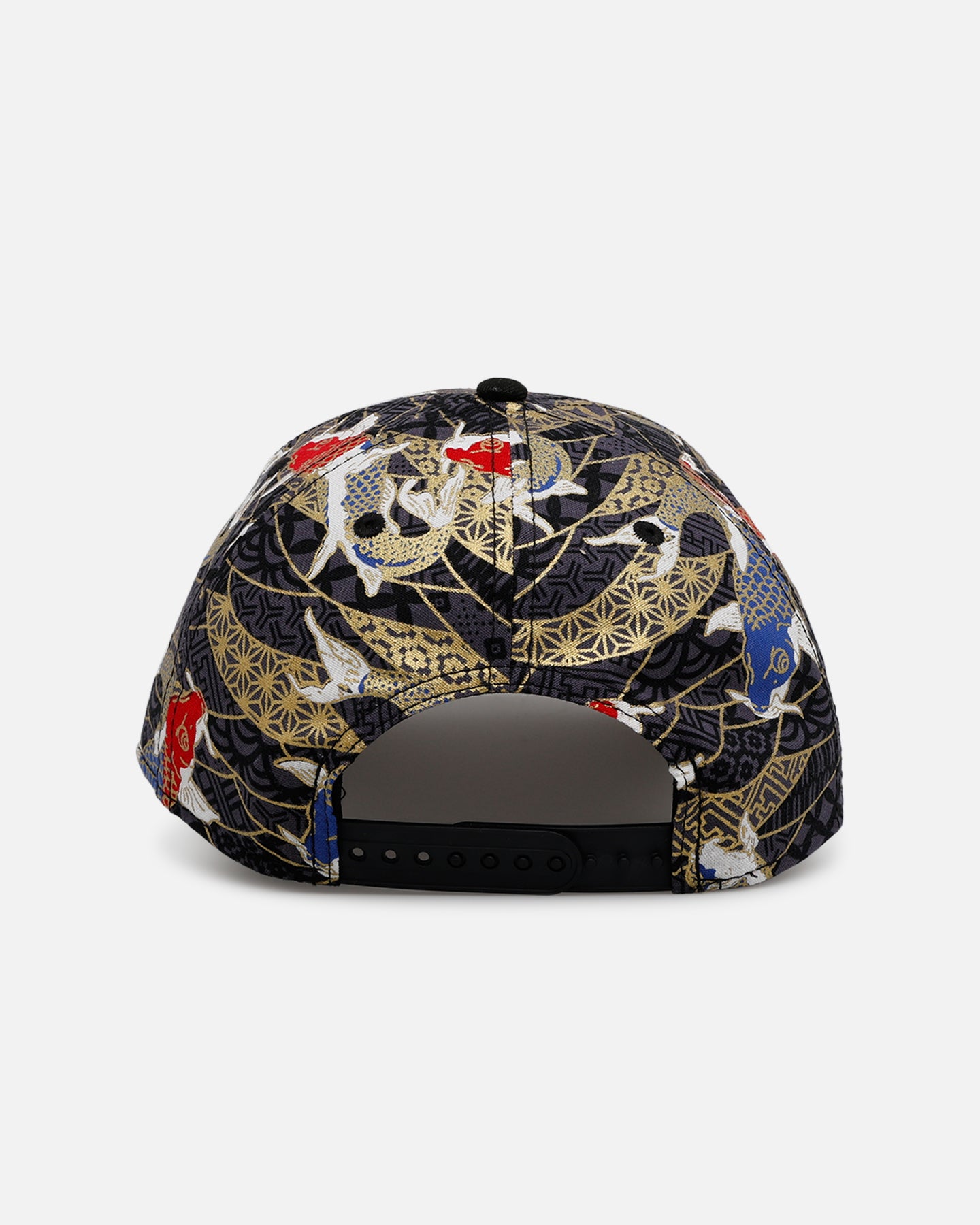 New Era Atlanta Braves 'Koi' 9FORTY A-Frame Snapback Black/Multi-Colored、mySite、zt4zffjzw