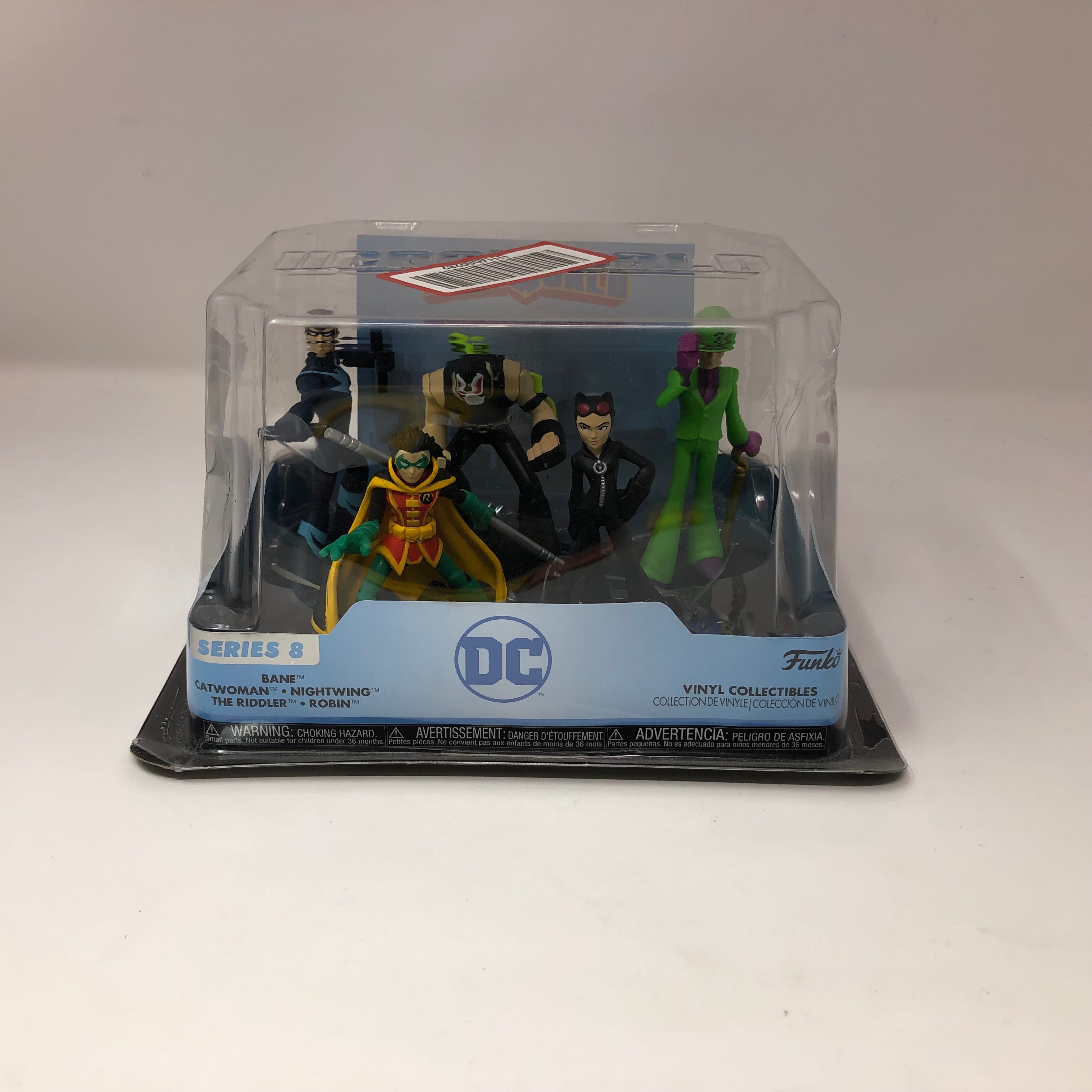 DC Comics Heroworld * Funko Series 8 Ban, Catwoman, Robin, Riddler & Nightwing、mySite、hgirdovlk