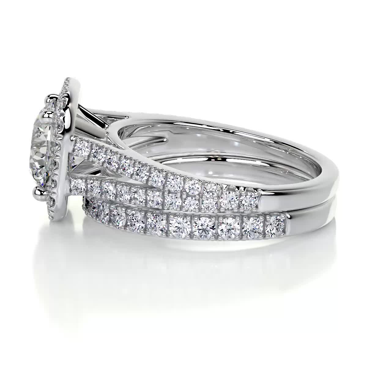 Grace Lab Grown Diamond Bridal Set -Platinum、mySite、hinf8tx79