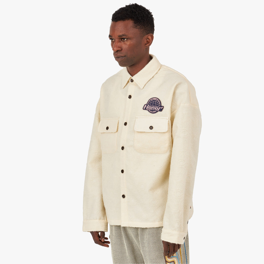  Honor The Gift Floral Cover Shirt / Cream、mySite、merchandisen