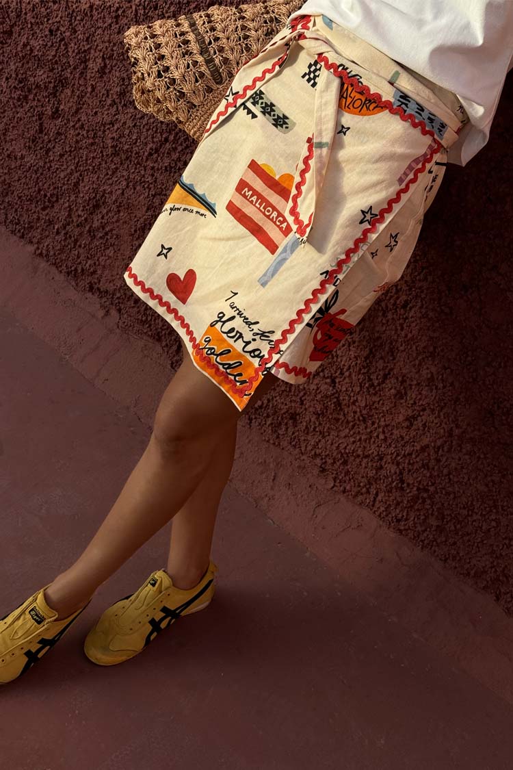 Poema Mini Jaspre Skirt、mySite、solidvoid