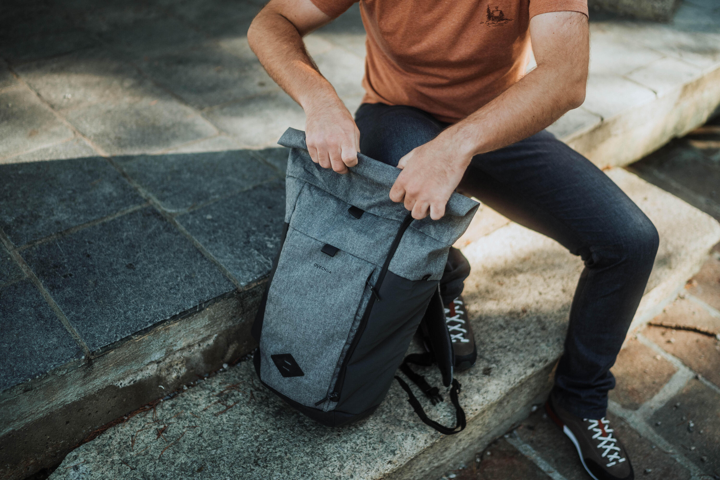 Quechua NH Escape 500 Rolltop 23 L Backpack