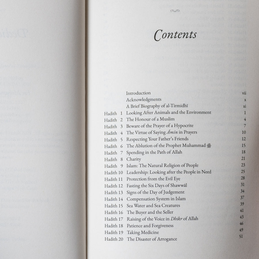 40 Hadith from Jami' al Tirmidhi、mySite、topwebapps