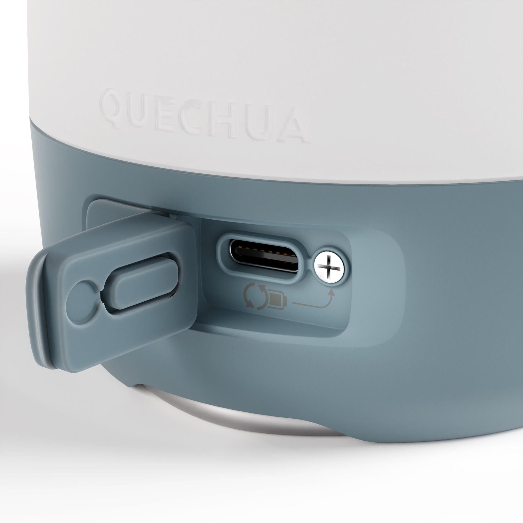 Quechua Camping Lamp BL 60 Rechargeable USB-C and Dynamo 60 Lumens
