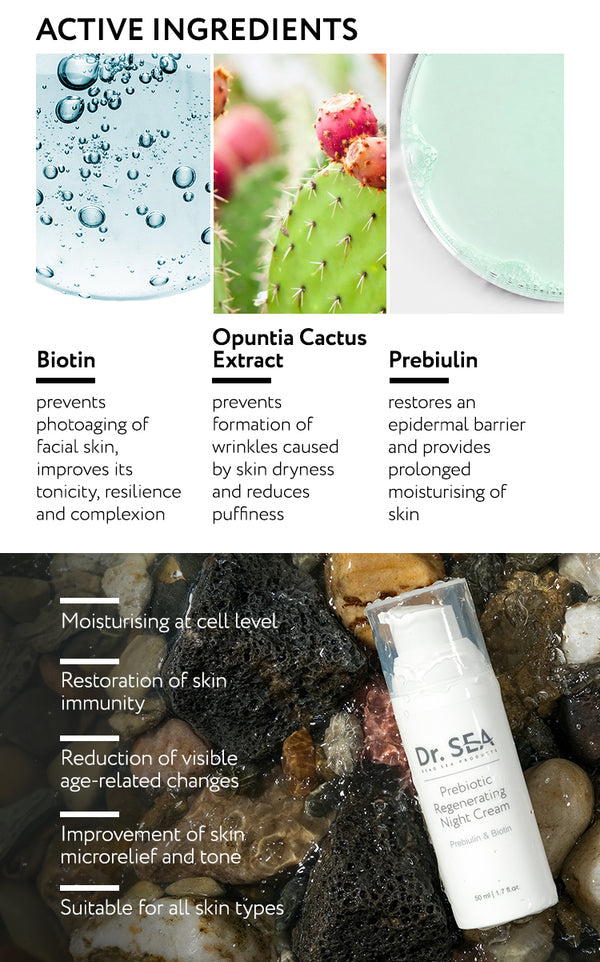  DR. SEA - PREBIOTIC Regenerating Night Cream、mySite、elrpsem3k