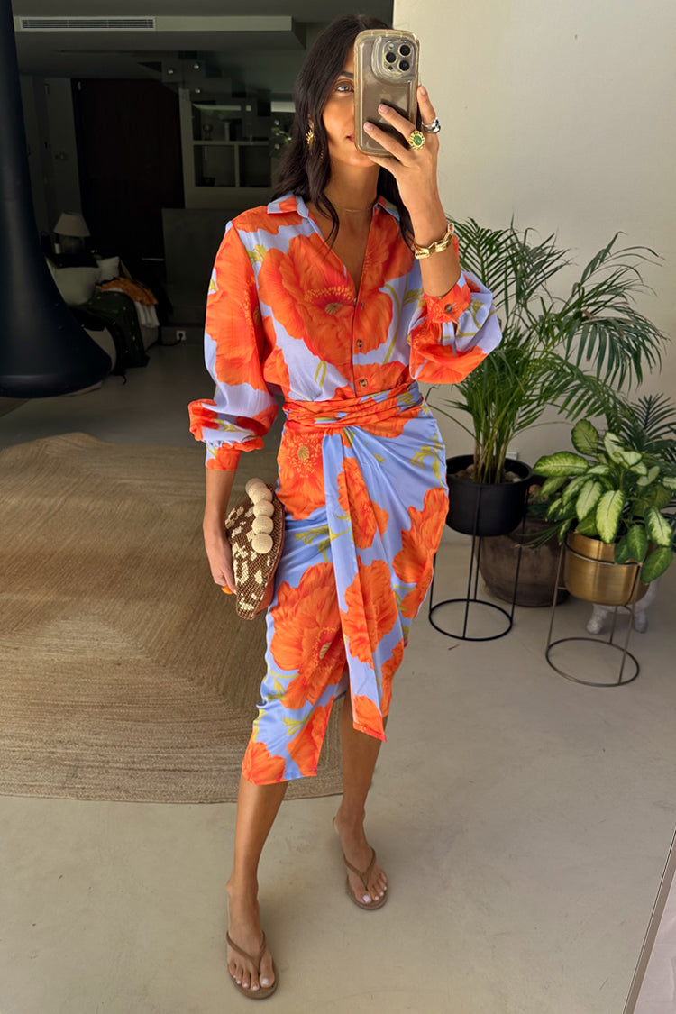 Blue Poppy Jaspre Skirt、mySite、solidvoid