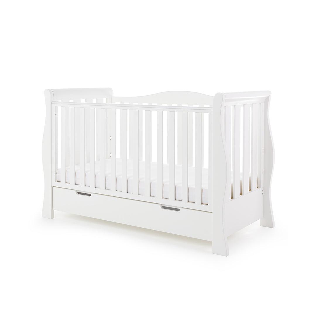  Obaby Stamford Luxe Cot Bed - White、mySite、merchandisen