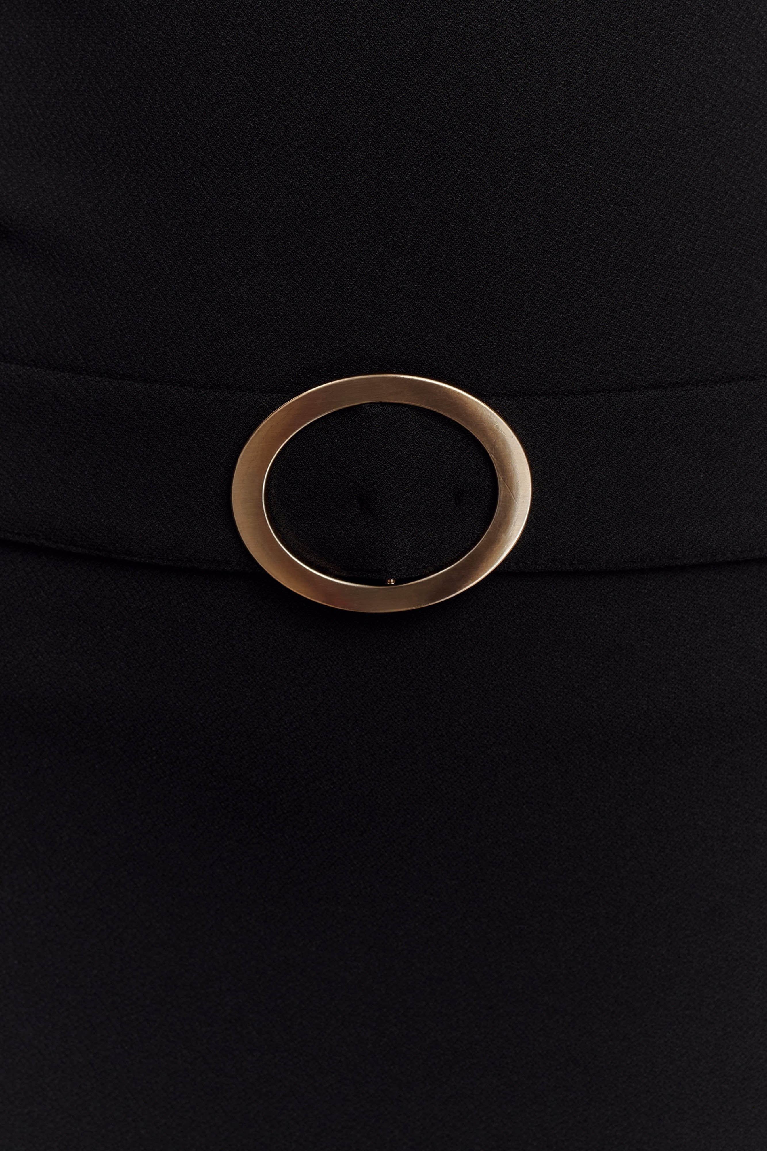 Scheana Stretch Crepe Mini Dress - Black、mySite、solidvoid