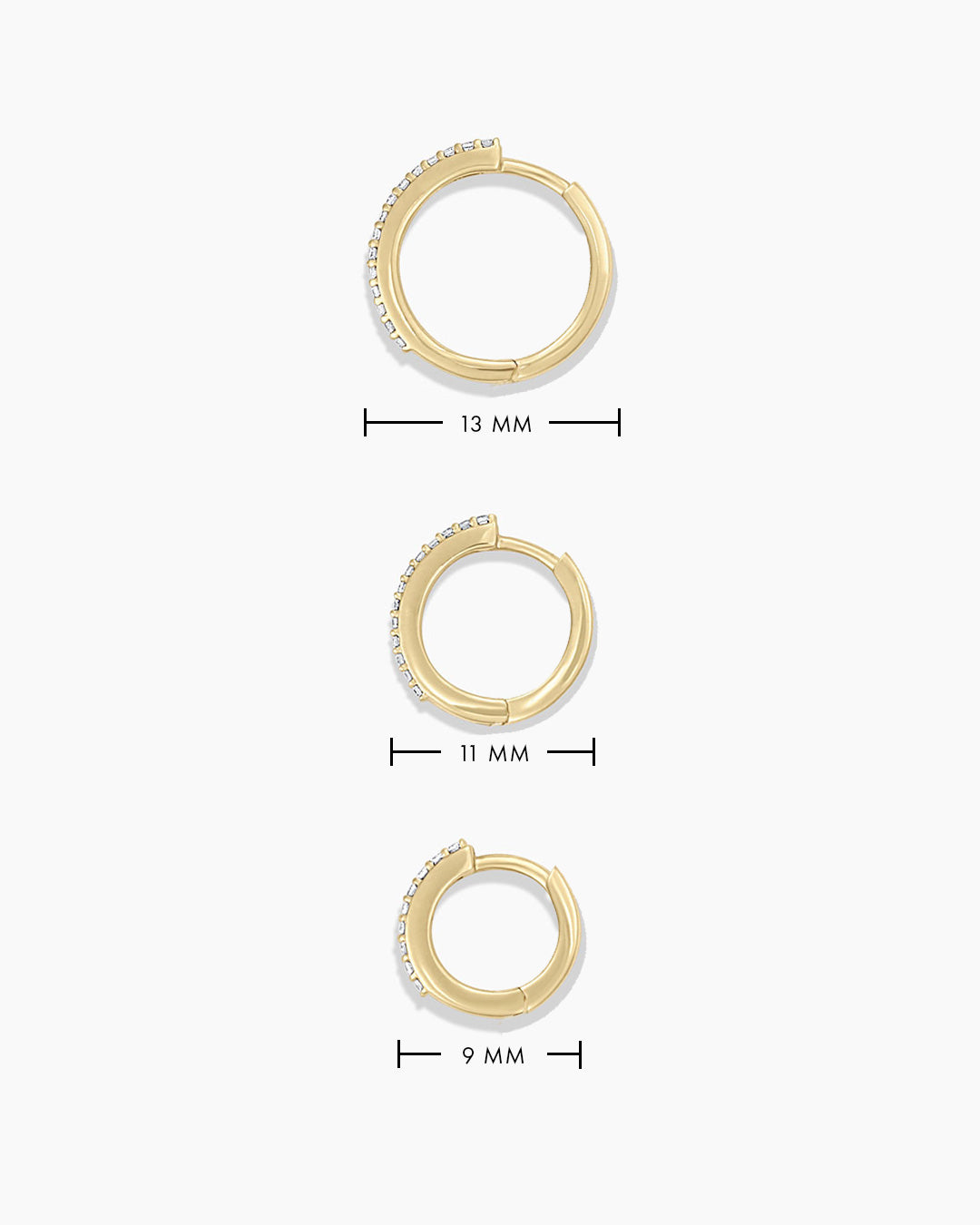 Diamond Double Down Single Huggie、mySite、hinf8tx79