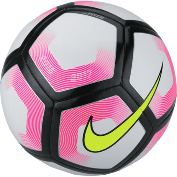 Nike Pitch Ball White/Pink Blast/Volt、mySite、noshort