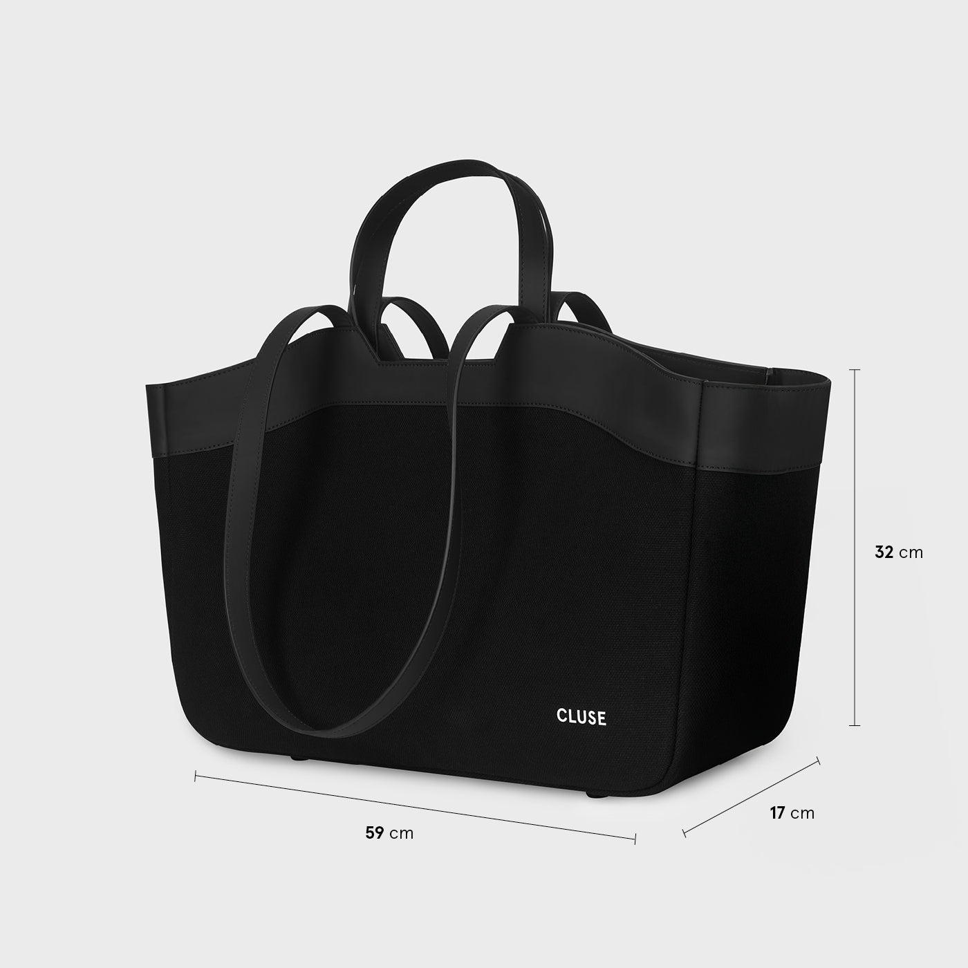 Tote Bag, Full Black Colour、mySite、botmansion