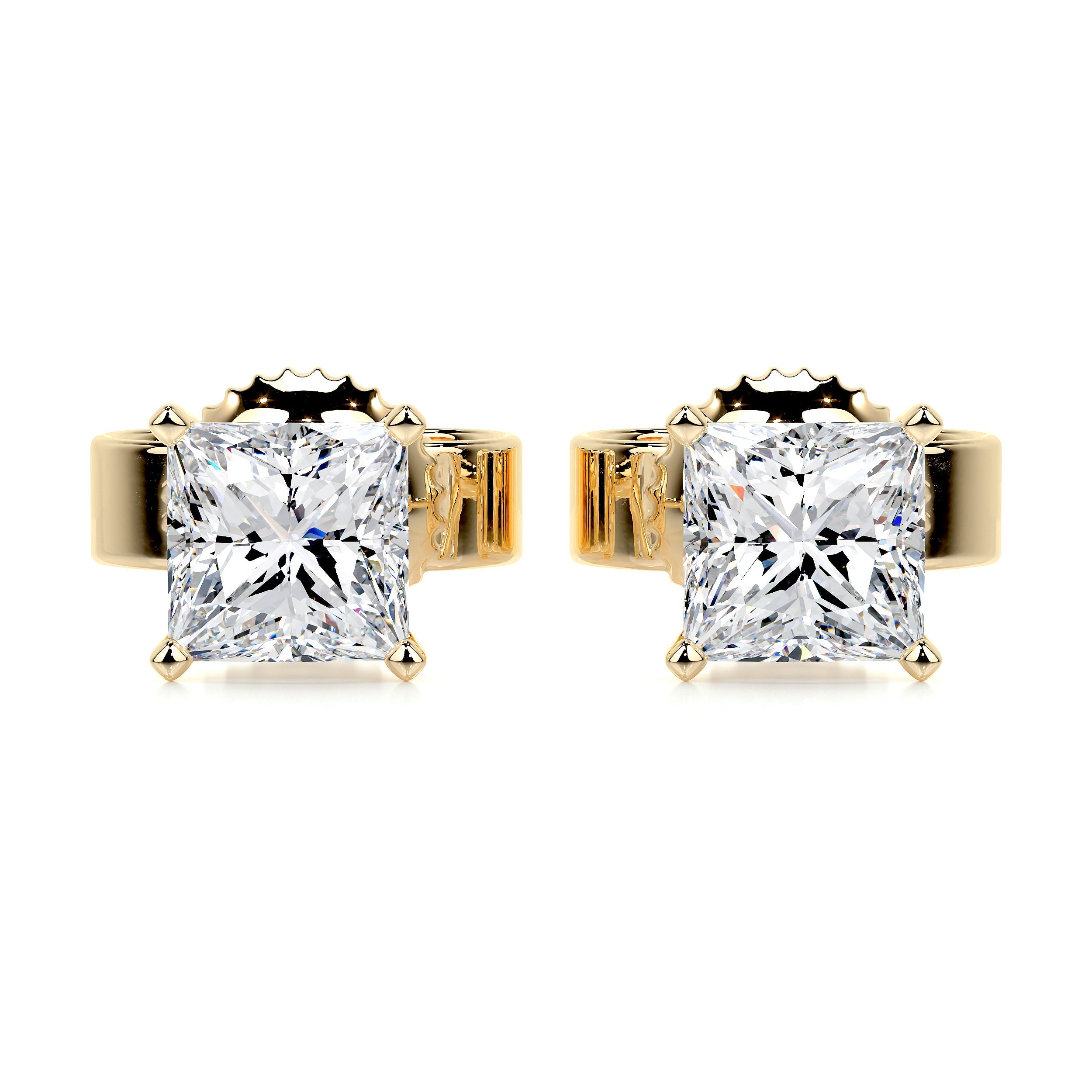 Jamie Lab Grown Diamond Earrings -18K Yellow Gold、mySite、hinf8tx79
