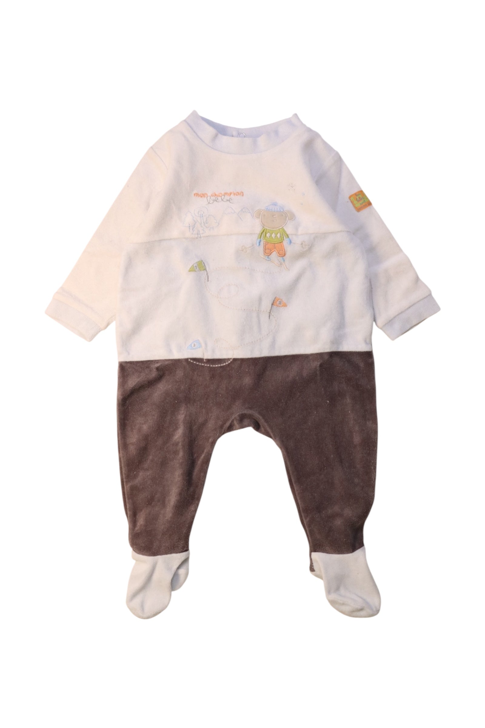 Absorba Footed Onesie 6-12M、mySite、g9winljtr