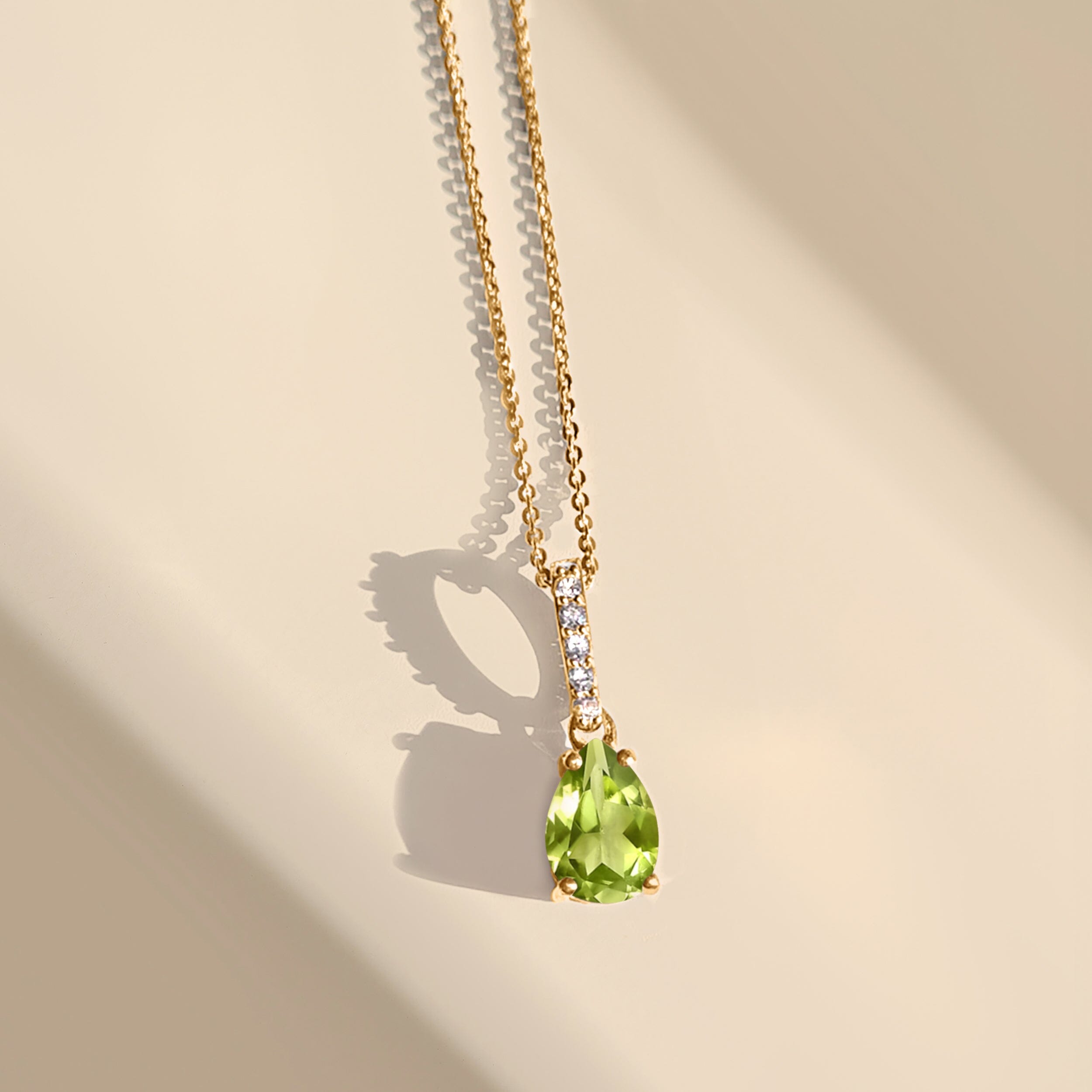 Peridot Necklace Sway - August Birthstone、mySite、hinf8tx79