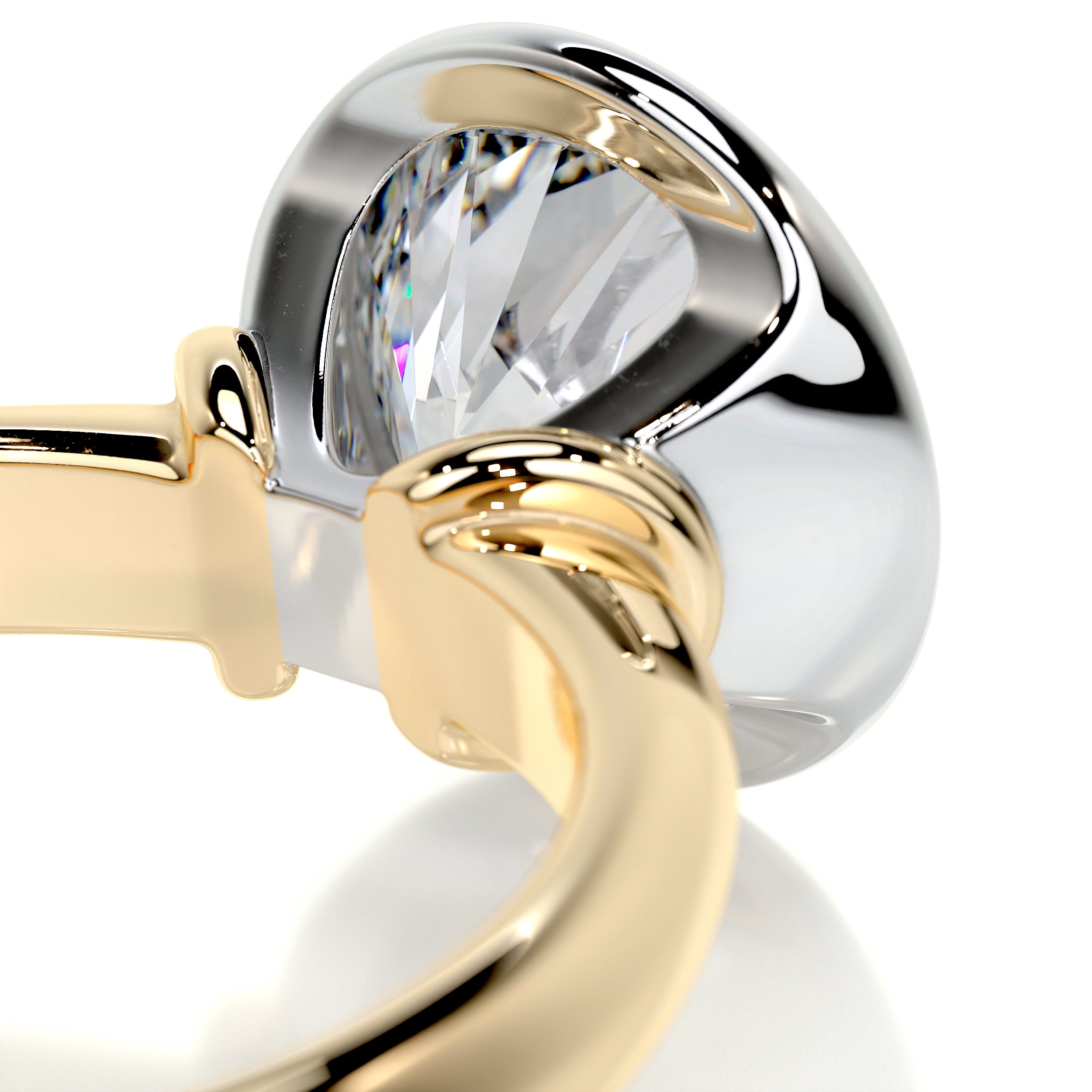 Kaylee Diamond Engagement Ring -18K Yellow Gold、mySite、hinf8tx79