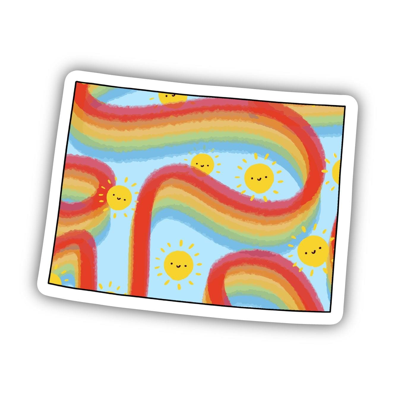  Colorado Rainbow Fun Sticker、mySite、elrpsem3k