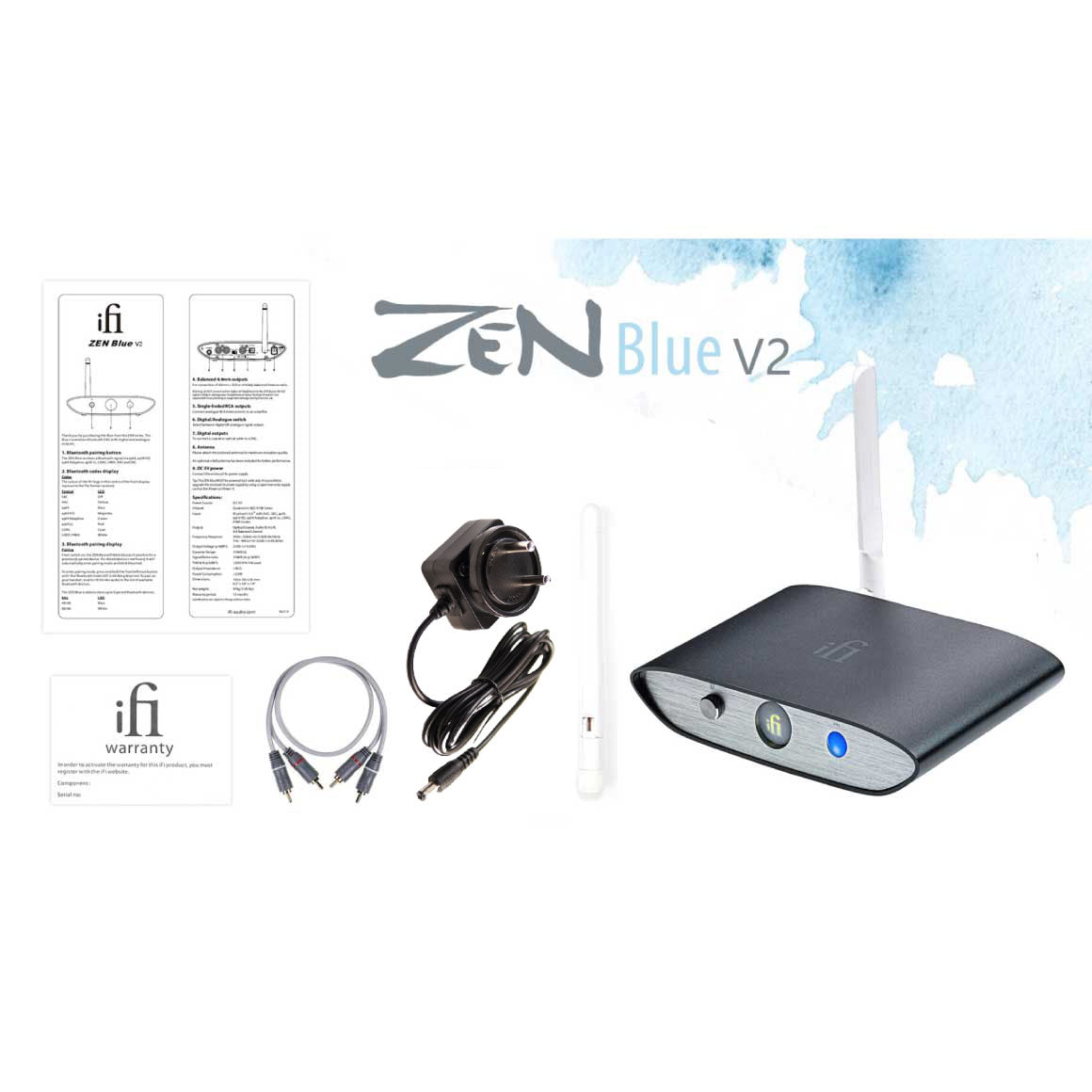  iFi Audio - ZEN Blue V2、mySite、merchandisen