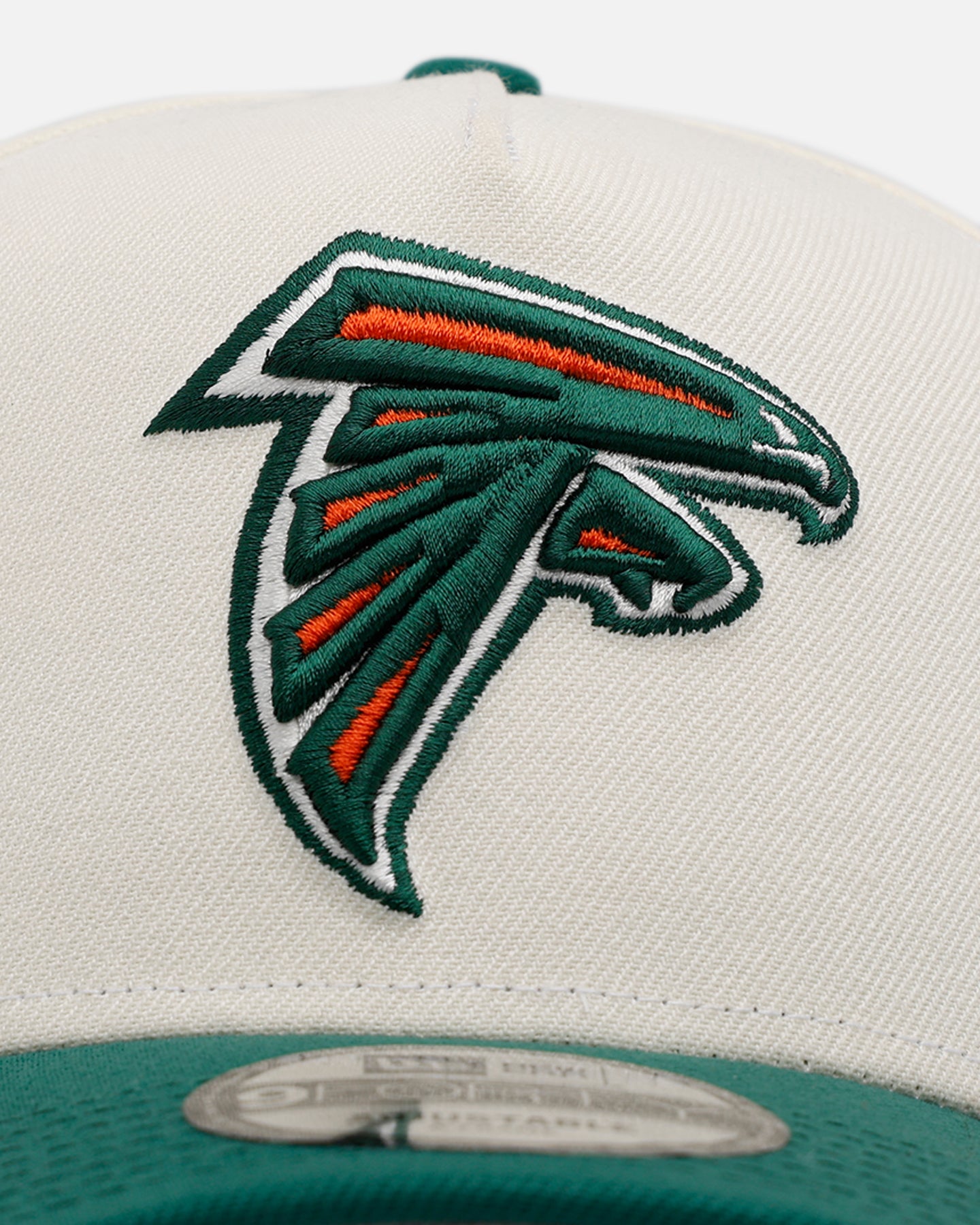 New Era Atlanta Falcons 'Citrus' 9FORTY A-Frame Snapback Chrome/Green/Orange、mySite、zt4zffjzw