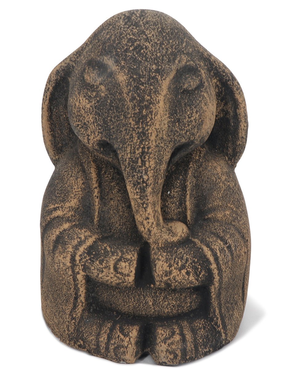 Meditating Zen Elephant Garden Statue、mySite、topwebapps