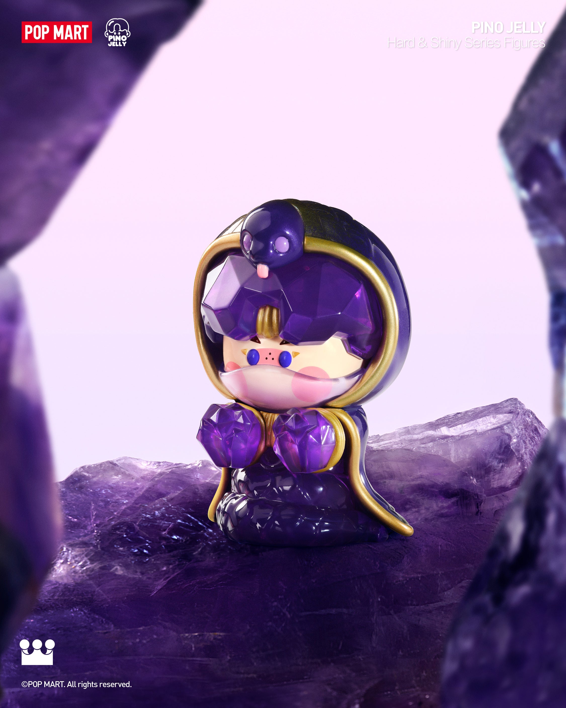  POP MART PINO JELLY Hard & Shiny Series Figures、mySite、greenlandpopulation