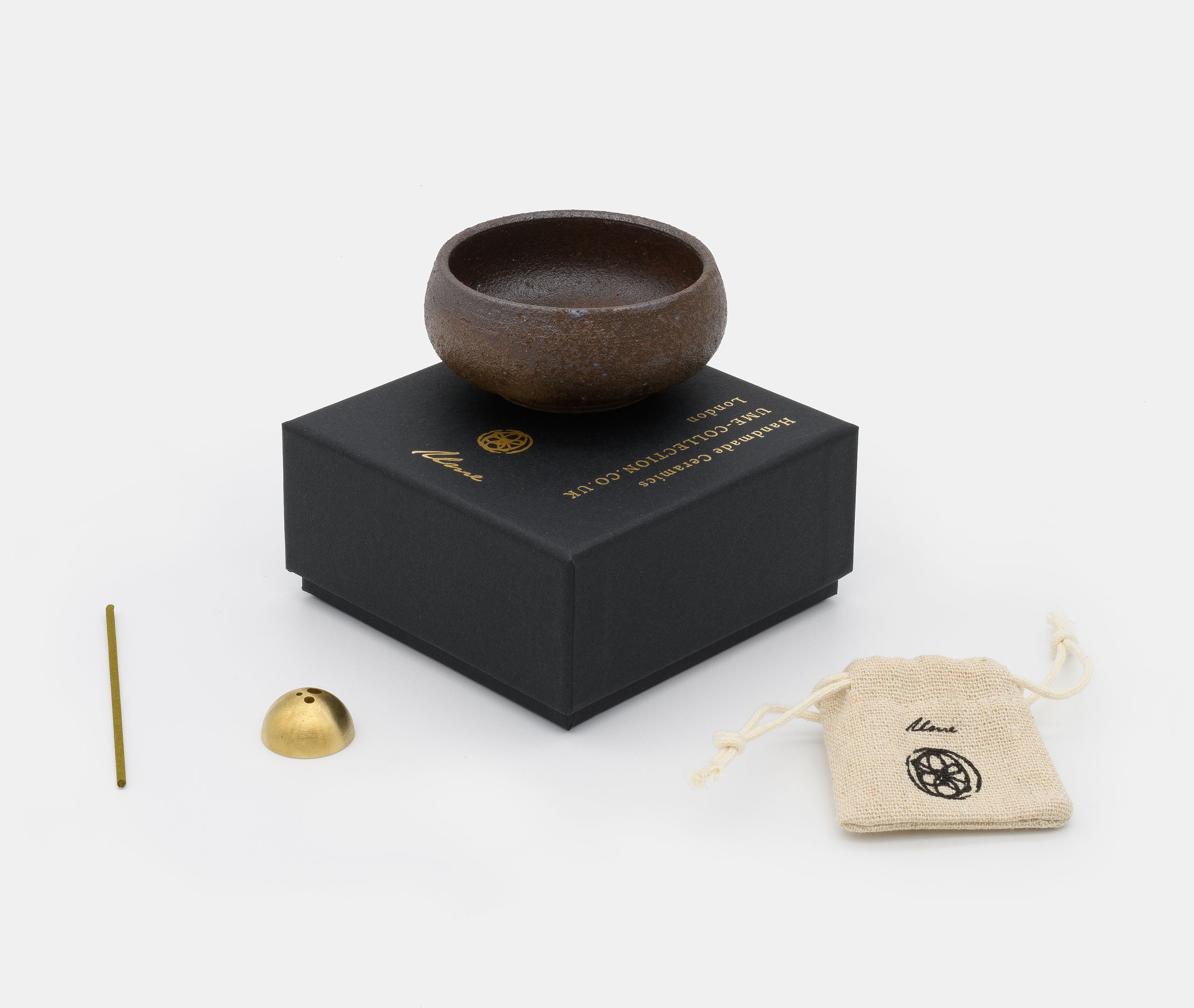 Wabi Sabi Stoneware Incense Bowl、mySite、topwebapps