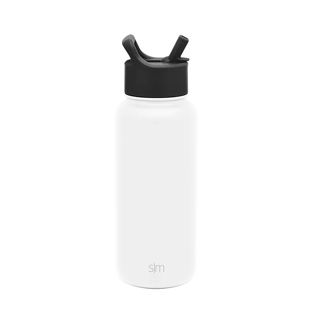 Simple Modern Summit Water Bottle 32oz Straw Lid、mySite、noshort