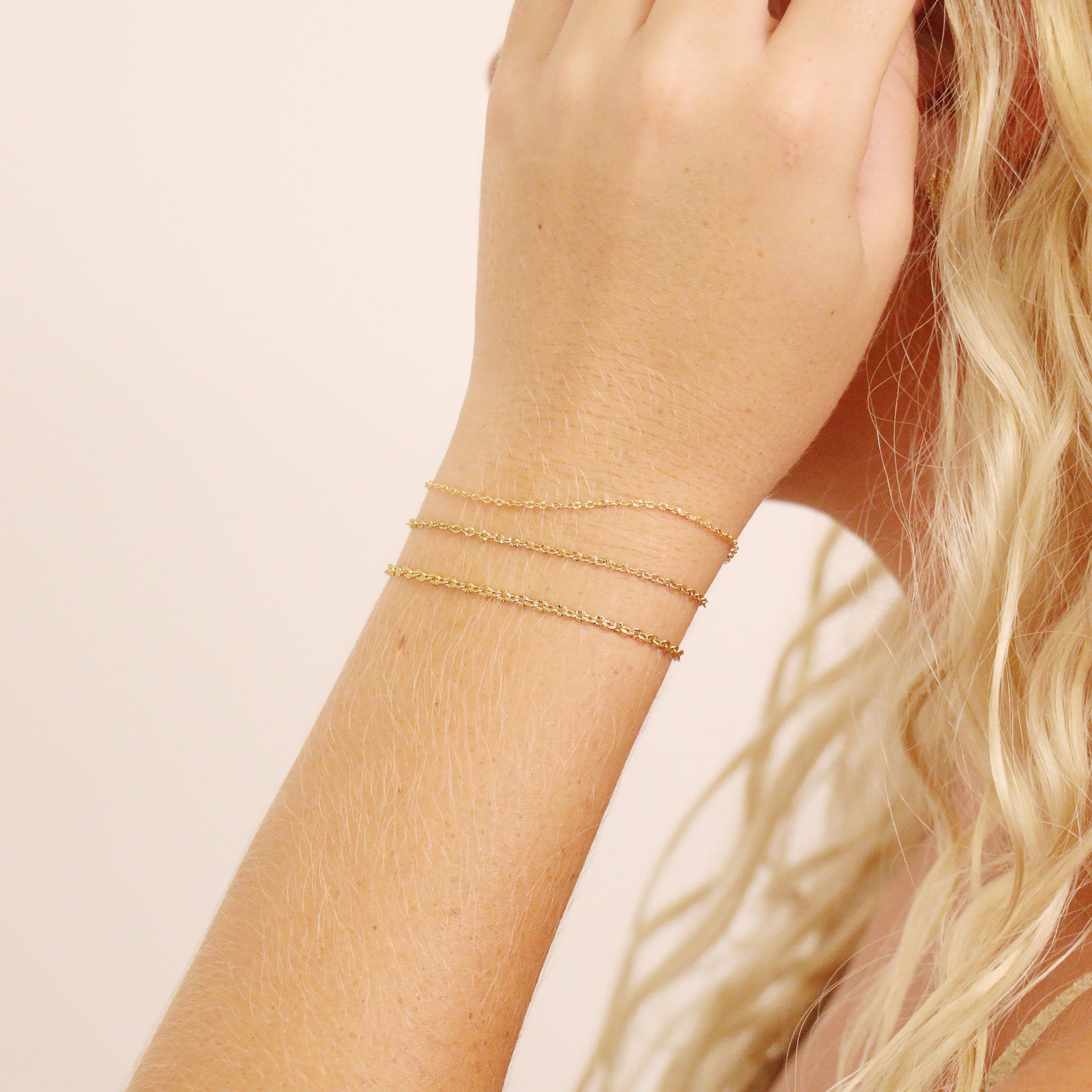 18K Gold PVD Stainless Steel Crimped Oval Chain - By The Foot / SPL1030、mySite、dreamappss