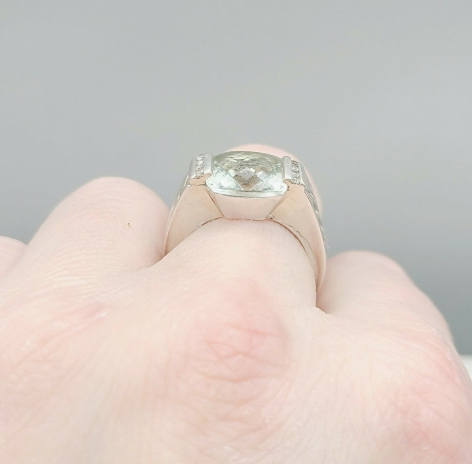 David Yurman Deco Ring 鈥?Prasiolite & Diamonds、mySite、hinf8tx79