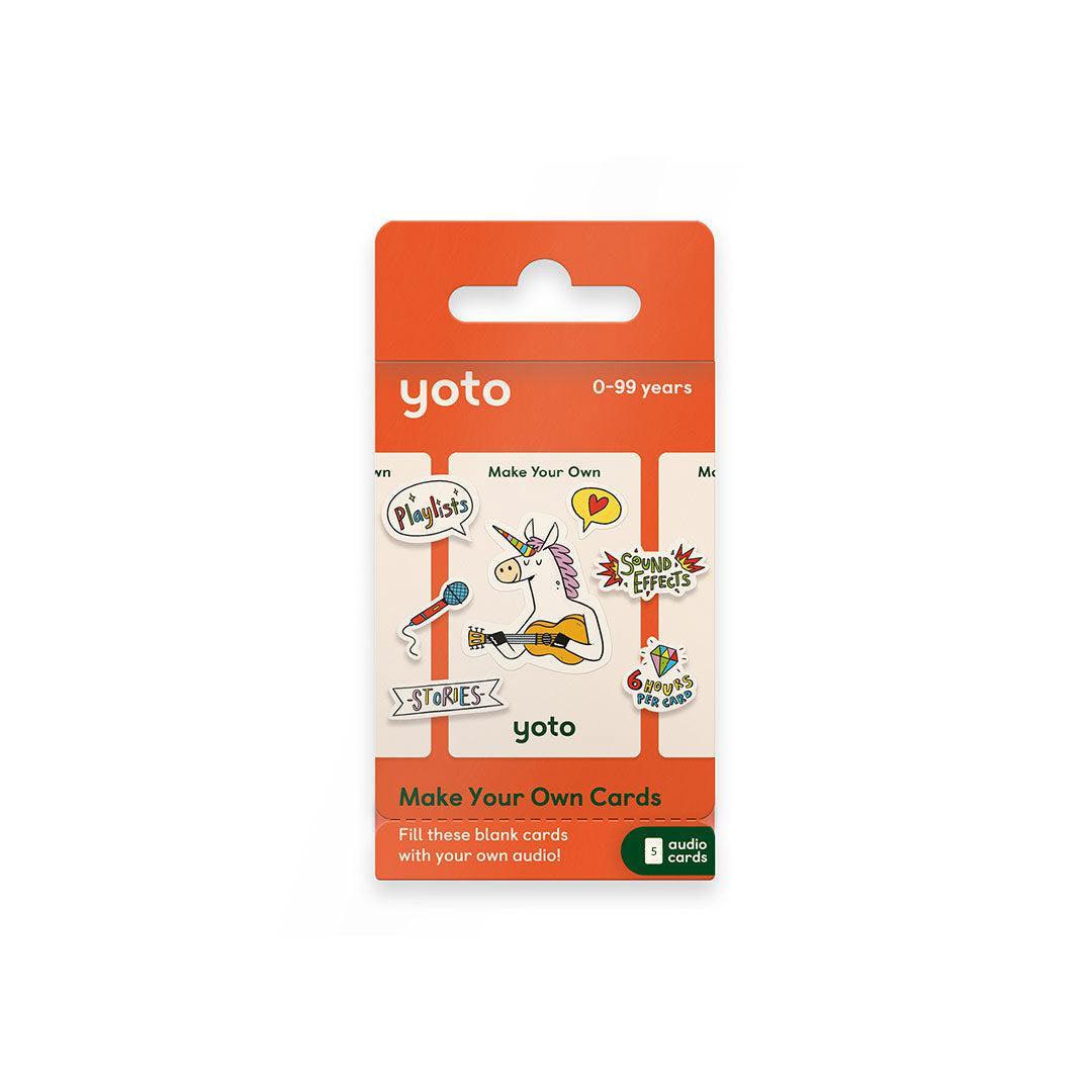  Yoto Card Multipack - Make Your Own Cards - 5 Pack、mySite、merchandisen