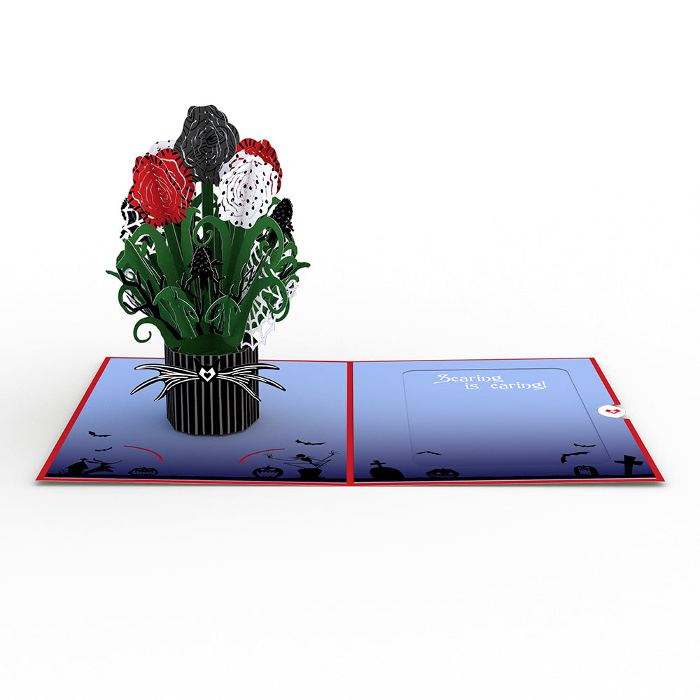 Disney Tim Burton's The Nightmare Before Christmas Card with Mini Bouquet、mySite、solidvoid