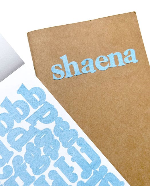  Alphabet Stickers - Alphabooks Colorways Serifs、mySite、ghnorth