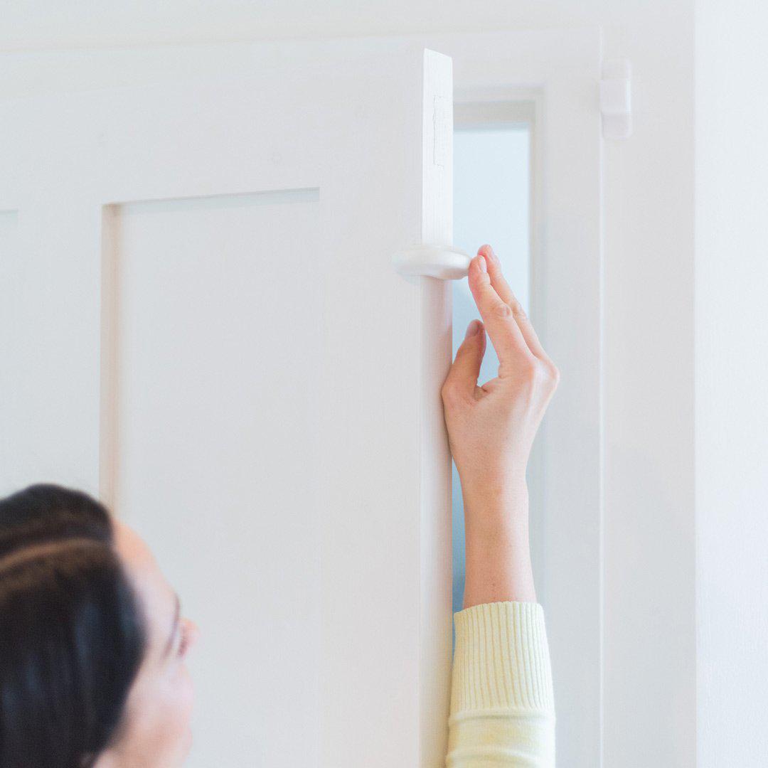  Fred Door Slam Stoppers - Pure White V2 - 2 Pack、mySite、merchandisen